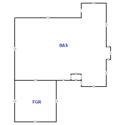 Building layout (traversing data) of this property