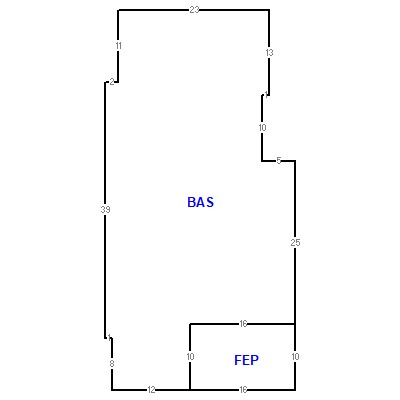 Building layout (traversing data) of this property