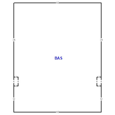 Building layout (traversing data) of this property