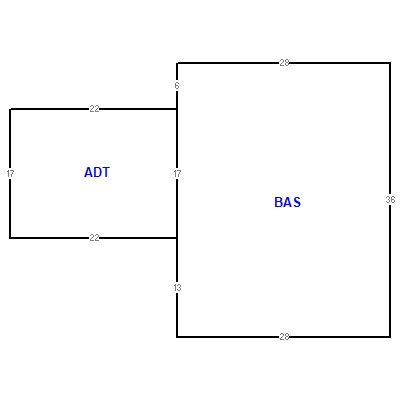 Building layout (traversing data) of this property
