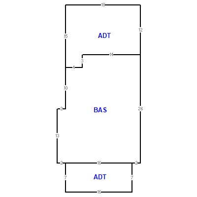 Building layout (traversing data) of this property