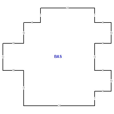 Building layout (traversing data) of this property