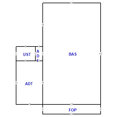 Building layout (traversing data) of this property