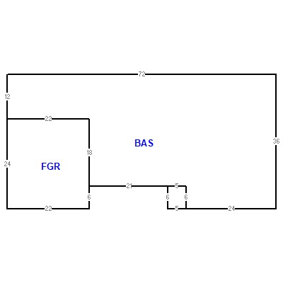 Building layout (traversing data) of this property