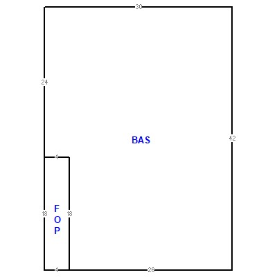 Building layout (traversing data) of this property