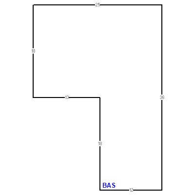 Building layout (traversing data) of this property