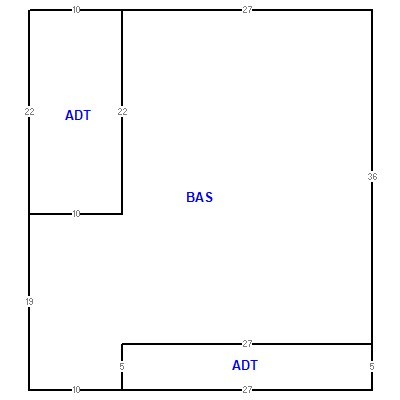 Building layout (traversing data) of this property