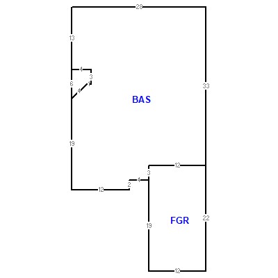 Building layout (traversing data) of this property