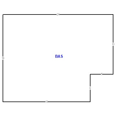 Building layout (traversing data) of this property