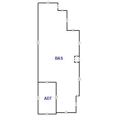 Building layout (traversing data) of this property