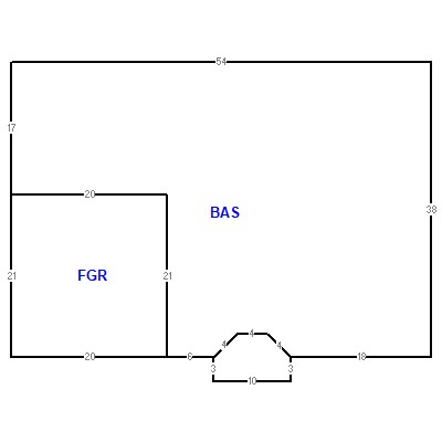 Building layout (traversing data) of this property