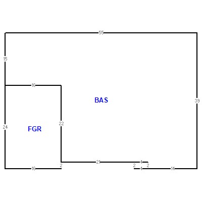 Building layout (traversing data) of this property