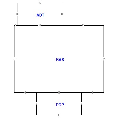 Building layout (traversing data) of this property