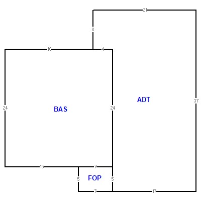 Building layout (traversing data) of this property