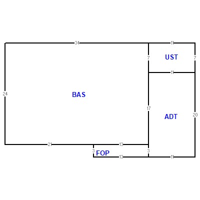 Building layout (traversing data) of this property