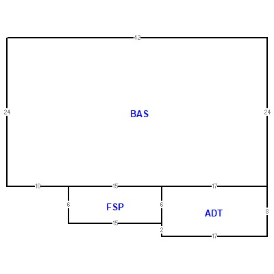 Building layout (traversing data) of this property