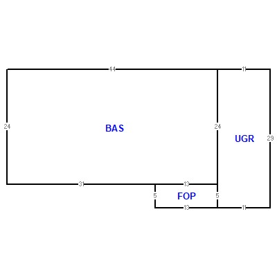 Building layout (traversing data) of this property