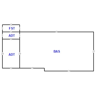 Building layout (traversing data) of this property