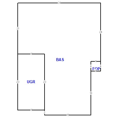 Building layout (traversing data) of this property