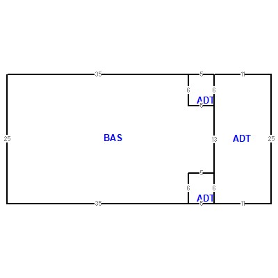 Building layout (traversing data) of this property