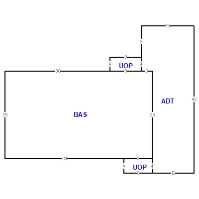 Building layout (traversing data) of this property