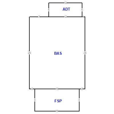 Building layout (traversing data) of this property