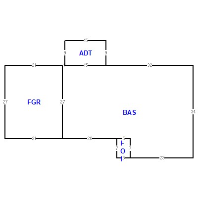 Building layout (traversing data) of this property
