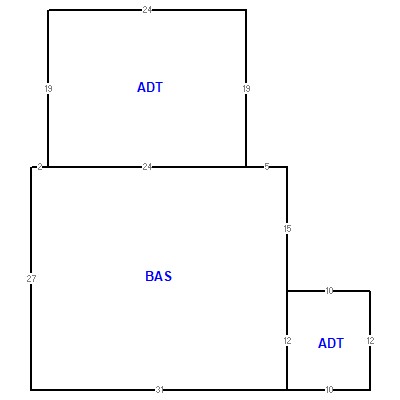 Building layout (traversing data) of this property