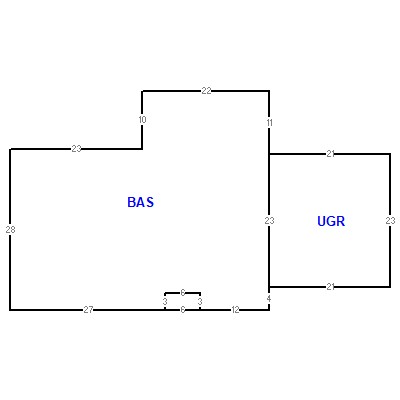 Building layout (traversing data) of this property