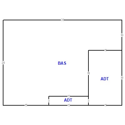 Building layout (traversing data) of this property