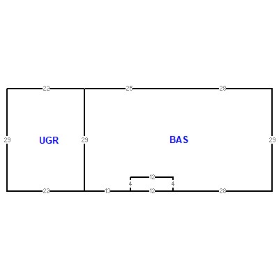 Building layout (traversing data) of this property
