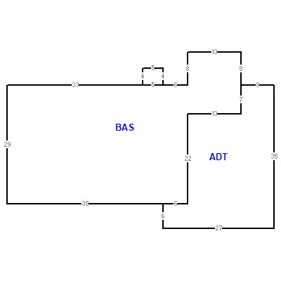 Building layout (traversing data) of this property