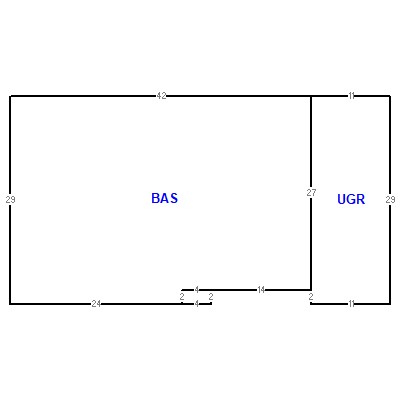Building layout (traversing data) of this property