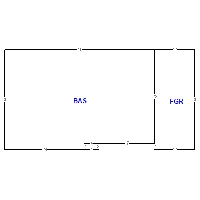 Building layout (traversing data) of this property