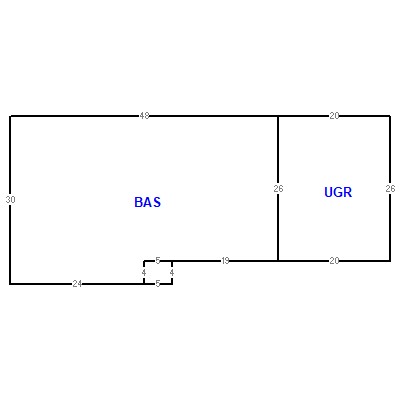 Building layout (traversing data) of this property