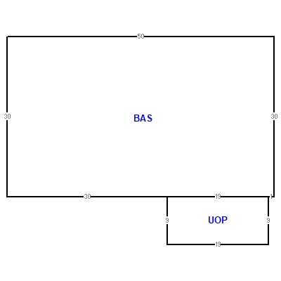 Building layout (traversing data) of this property
