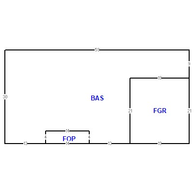 Building layout (traversing data) of this property
