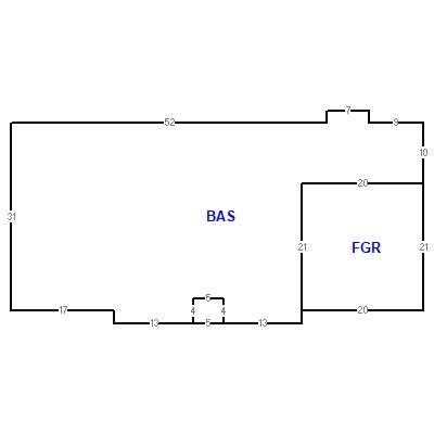 Building layout (traversing data) of this property