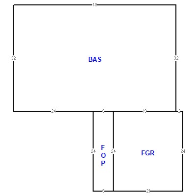 Building layout (traversing data) of this property