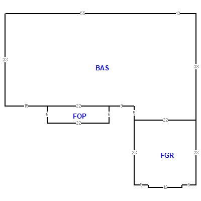 Building layout (traversing data) of this property