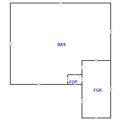Building layout (traversing data) of this property