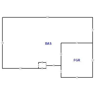 Building layout (traversing data) of this property