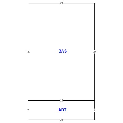 Building layout (traversing data) of this property