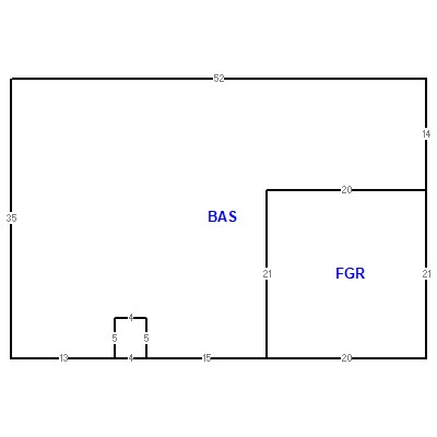 Building layout (traversing data) of this property