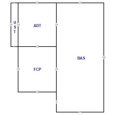 Building layout (traversing data) of this property