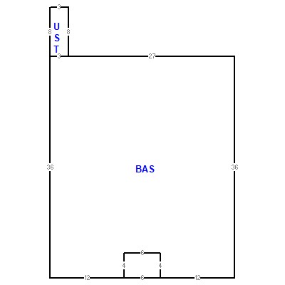 Building layout (traversing data) of this property