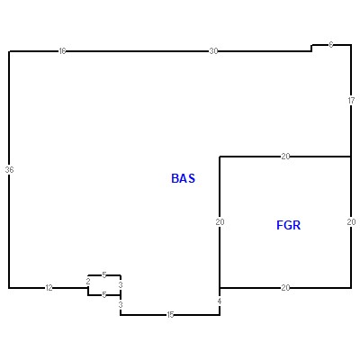 Building layout (traversing data) of this property