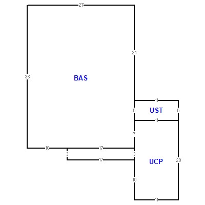 Building layout (traversing data) of this property