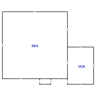 Building layout (traversing data) of this property