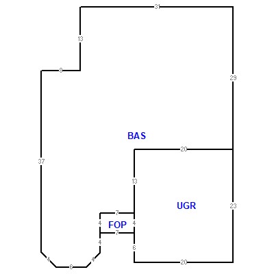Building layout (traversing data) of this property
